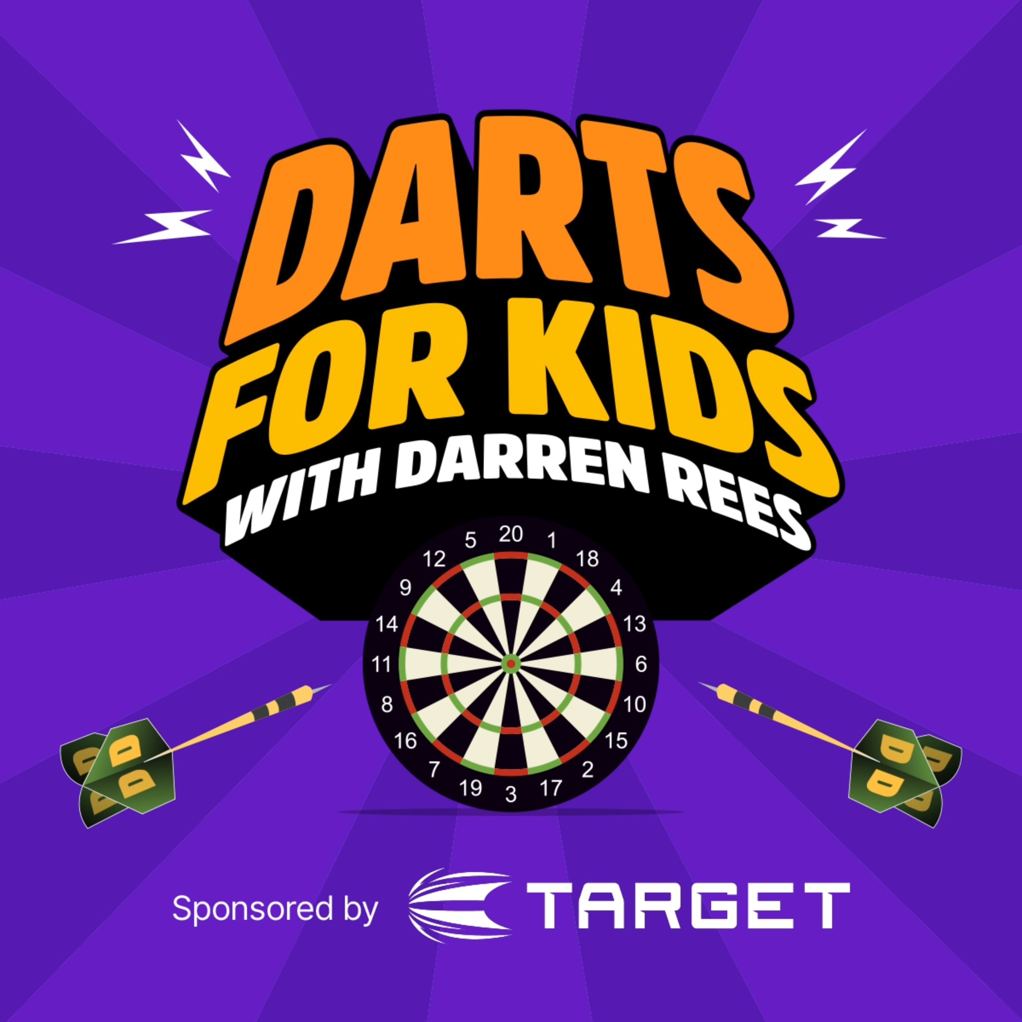 Darts For Kids with Darren Rees artwork